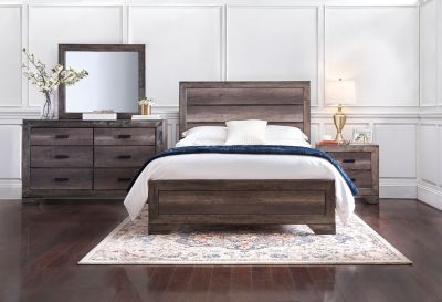 Nathan Grey 4 Piece Queen Bedroom Set