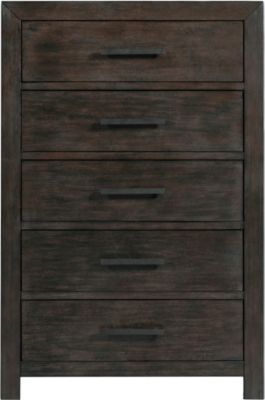 Shelby Dark Walnut Chest Art Van