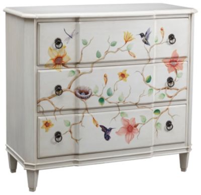 Beverly Hand Painted Chest Art Van