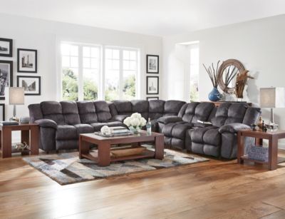 Cloud Grey Reclining Sofa