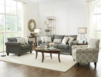 Capri Sofa Blue Art Van Home