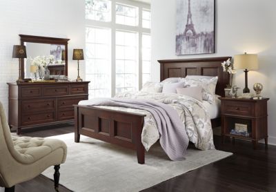 brentwood queen panel bed | art van home