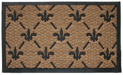 Fleur De Lis 18x30 Doormat Art Van