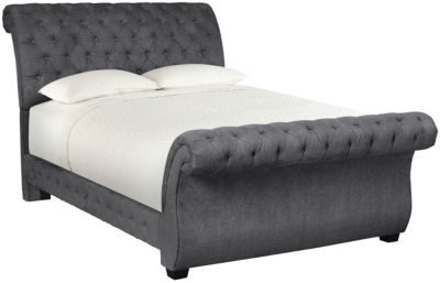Bombay King Upholstered Bed Art Van Home