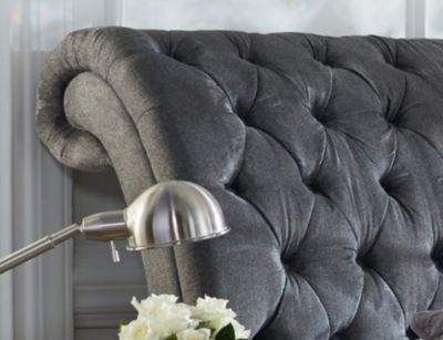 Bombay King Upholstered Bed Art Van Home