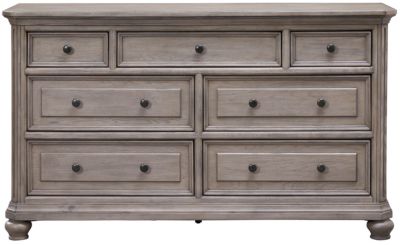 Richmond Grey 7 Drawer Dresser Art Van