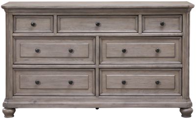 Richmond Grey 7 Drawer Dresser Art Van