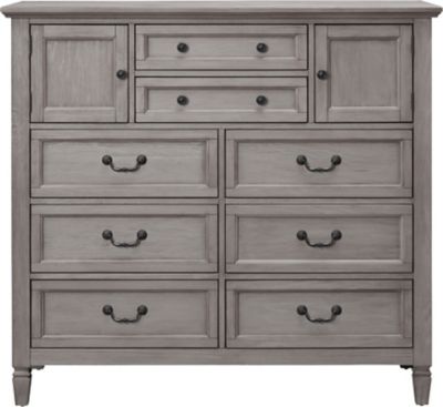 Lakeshore Grey 8 Drawer Chest Art Van