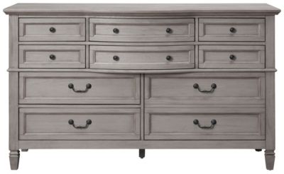 Lakeshore Grey 10 Drawer Dresser Art Van