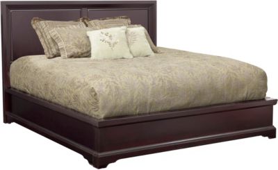 Orleans Merlot King Panel Bed