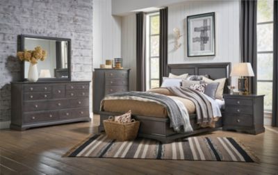 Orleans Grey Queen 3 Piece Bedroom Set