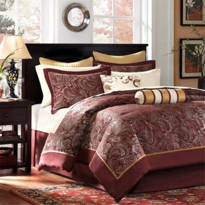 Aubrey King 12 Piece Comforter Set Art Van