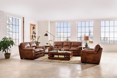 Max Leather Sofa