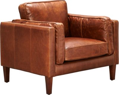 Genuine Leather Berkley Chair
