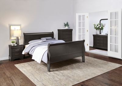 Philippe Grey 3 Piece Twin Bedroom Set