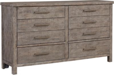 Charthouse Dusty Charcoal 8 Drawer Dresser Art Van