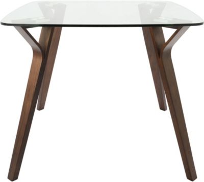 Torino Glass Top Dining Table Art Van