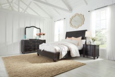 Lauren Queen Sleigh Bed Art Van