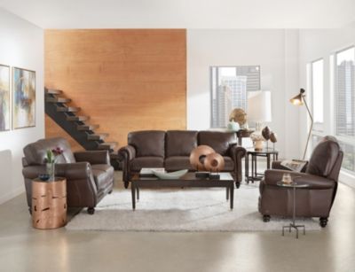 art van natuzzi leather sofa