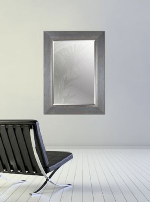 Dryden Grey Wall Mirror Art Van