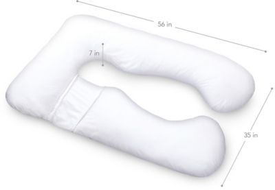 U Shape Body Pillow With 2 Covers Art Van