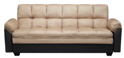 Brown Click Clack Futon With Storage Brown