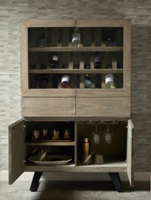 Wine Display Cabinet Art Van