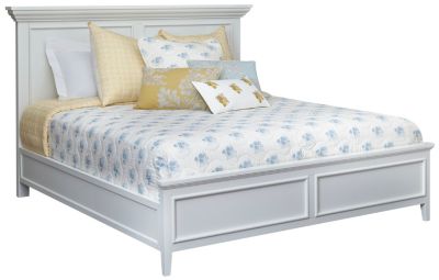 Abbott White Queen Panel Bed Art Van Home