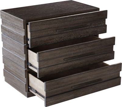 Stackhaus 3 Drawer Nightstand Art Van