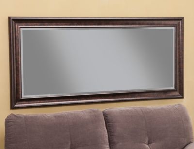 Leaning Bronze Floor Mirror Art Van