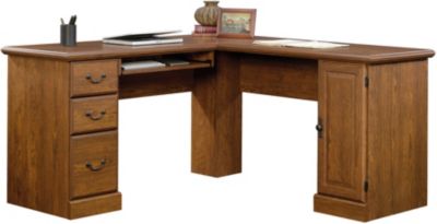 Orchard Corner Cherry Oak Desk Art Van