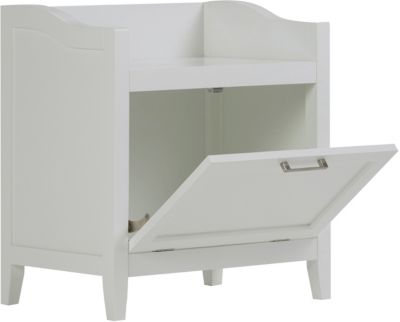 Dudley Bathroom Hamper Bench Art Van