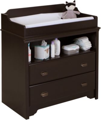 Fundy Espresso Changing Table Art Van