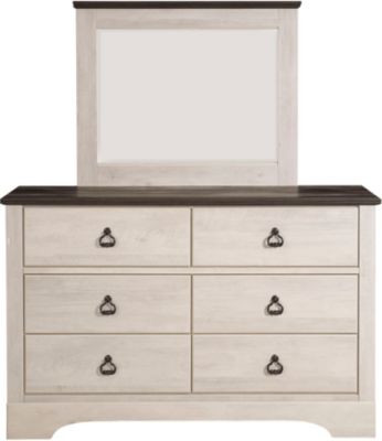 Rivervale White Dresser Art Van