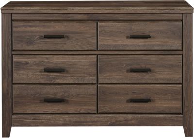 Haywood Weathered Brown Youth Dresser Art Van