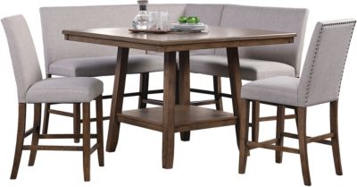 Halden Corner Bench Table Set Art Van
