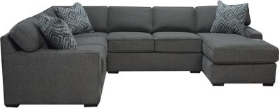 Diamond 3 Piece Right Arm Facing Chaise Sectional Art Van