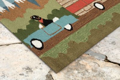 Camping Dog 30 X48 Doormat Art Van