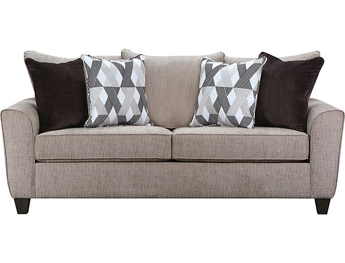 reed tan queen sleeper sofa OGXA2FWG