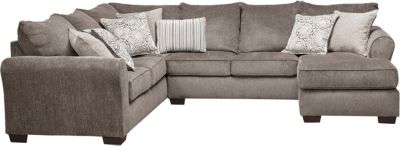 Harlow Ash 8 Piece Living Room Package