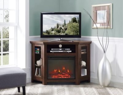 Aj 48 Brown Corner Fireplace Art Van Home