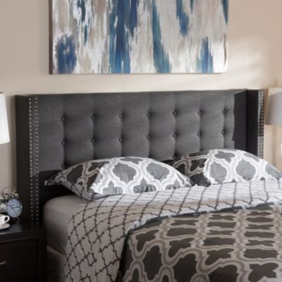 Ginaro King Dark Grey Headboard