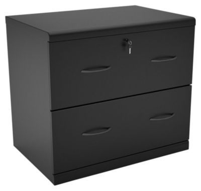 2 Drawer Black Lateral File Art Van Home