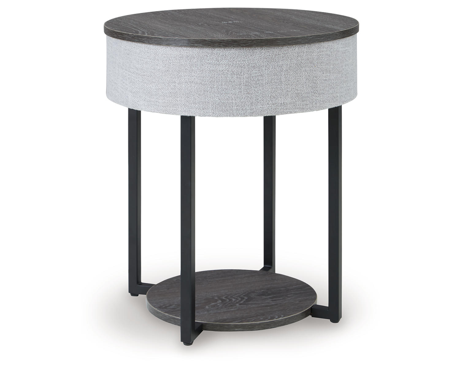 Sethlen Accent Table - Gray/Black Sethlen Accent Table - Gray/Black