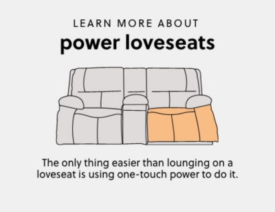 McAdoo Power Reclining Loveseat