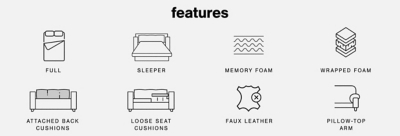 A Plus Content -  https://s7d3.scene7.com/is/image/AshleyFurniture/AHS%5FStationary%5FPDP%5FIconSet37%5FDK?scl=1&fmt=jpg&qlt=85,0&resMode=sharp2&op_usm=1.75,0.3,2,0