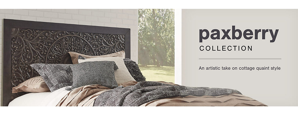 A Plus Content -  https://s7d3.scene7.com/is/image/AshleyFurniture/CollectionA%2BBanner%5FPaxberry%5FBedroom?$A%2DPlus%2DContent$