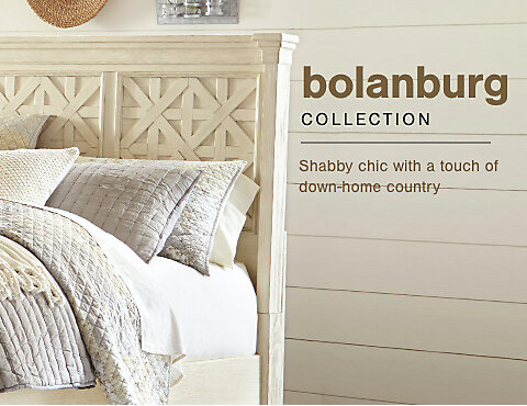 Bolanburg Queen Panel Bed Ashley, Bolanburg King Panel Bed