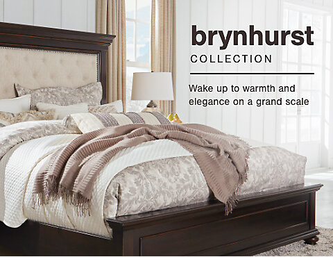 Brynhurst 7 Drawer Dresser And Mirror, Ashley Furniture Full Size Bed With Bookcase Philippines