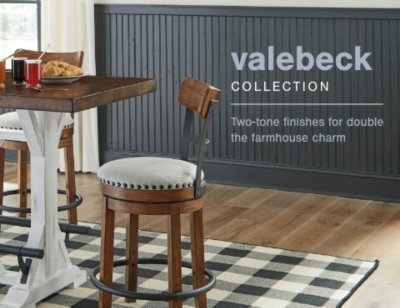 A Plus Content - https://s7d3.scene7.com/is/image/AshleyFurniture/CollectionABanner%5FValebeck%5FDining%5FMB?$A%2DPlus%2DContent%2DMobile%2D480%2D370$